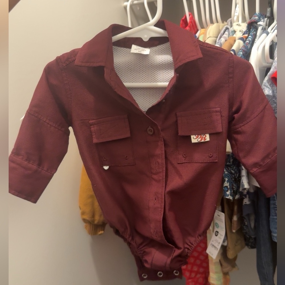 Infant fishing shirt
